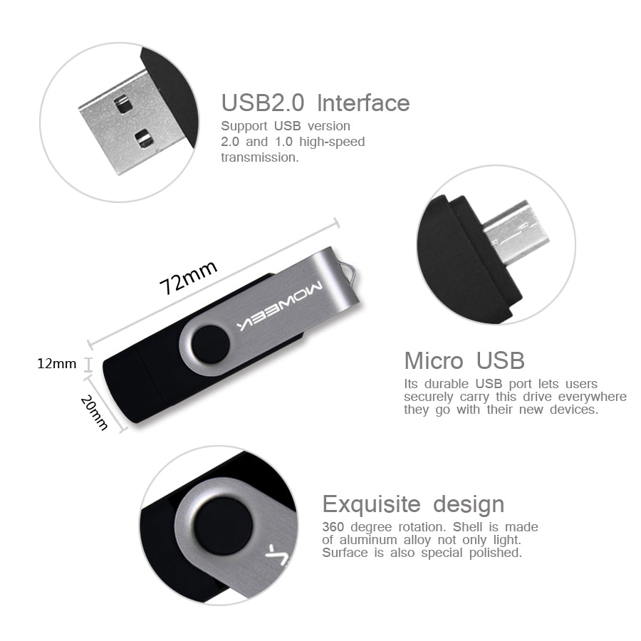 Dual USB Flash Drive