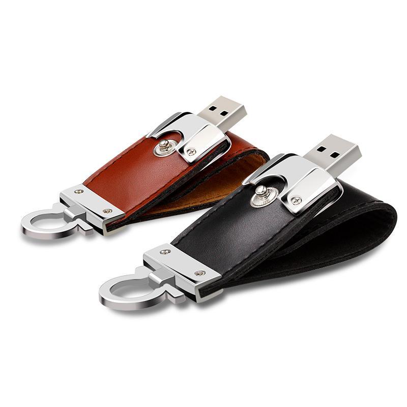 PU Leather USB Flash Drive