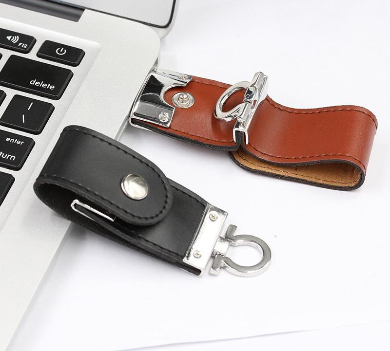 PU Leather USB Flash Drive