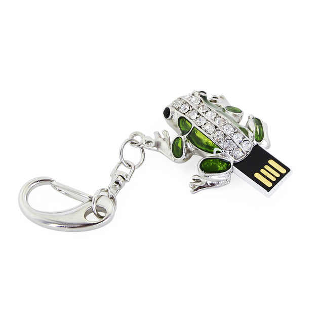 Crystal Chain Flash Drive